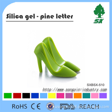 Promotional &Gift High-heeled Shoes Shape Silicone Cellphone Holder/Multi-Purpose Mobile Phone Holder